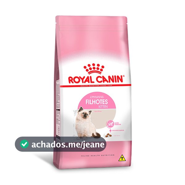 Ração Royal Canin Kitten para Gatos Filhotes com até 12 meses de Idade - 1,5Kg