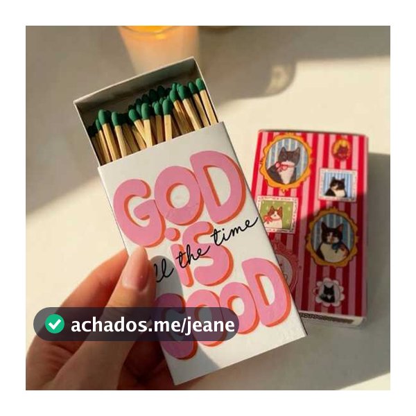 Caixa de fósforo Longa Decorativa | Personalizada