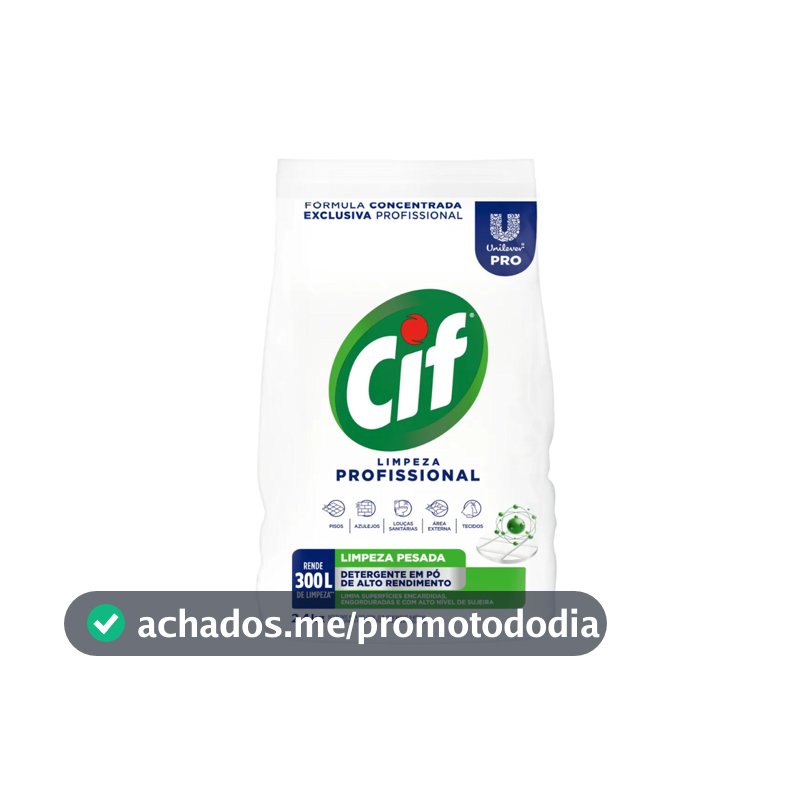 Limpador em Pó Limpeza Profissional 2,4kg Cif