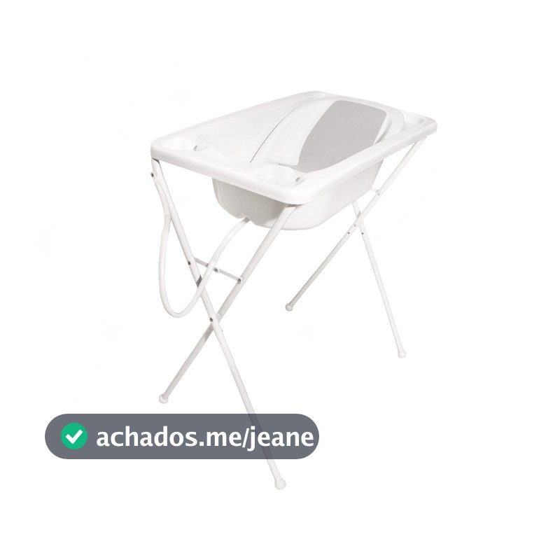Banheira Acqua Trio Galzerano p/ Bebê - Dobrável de Plástico