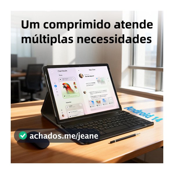 JEPK T103 2026NOVO Tablet 10.1 Polegadas  Android 14 | Teclado Bluetooth + Caneta …Stylus — Perfeito para Estudo e Negóc