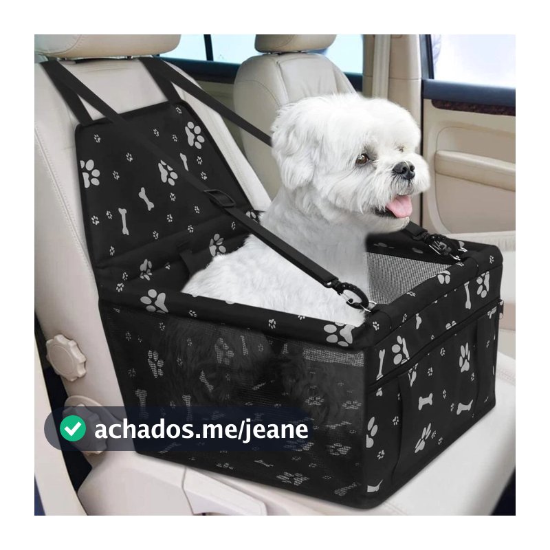 Assento Cadeirinha Pet Para Carros Viajar Transporte Cachorro e Gatos-Raças Pequeno Porte até 10kg LYC 017
