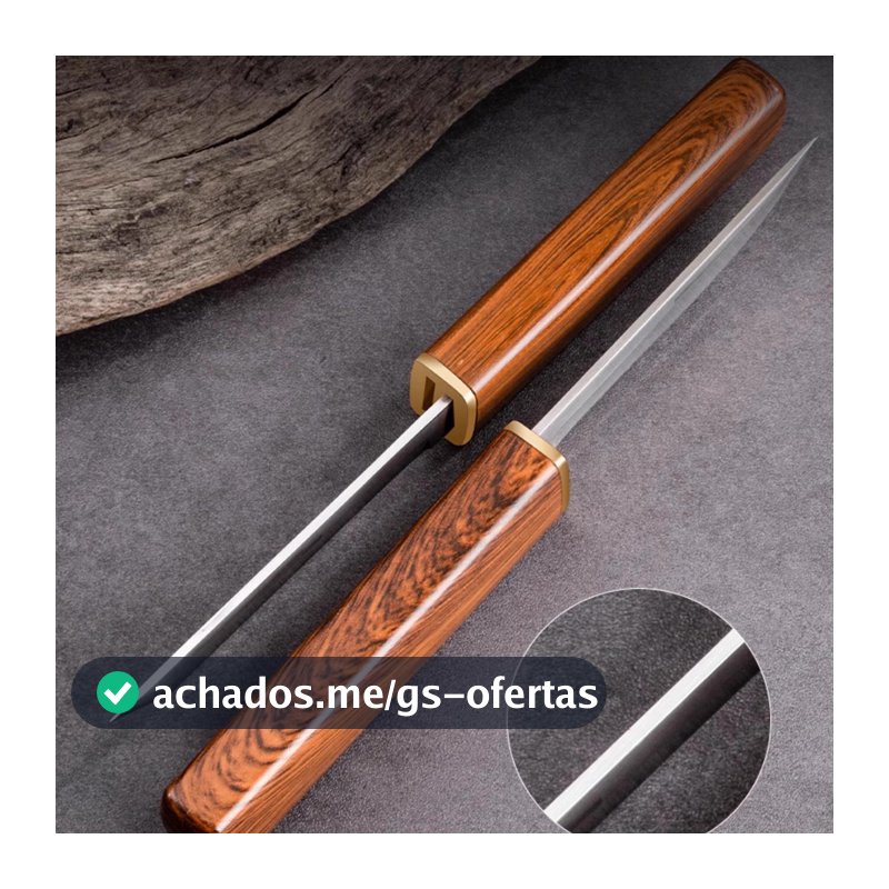 Faca de Frutas Faca Cutelo Churrasco Carne de Cozinha Faca para Cortar Churrasco Com Bainha