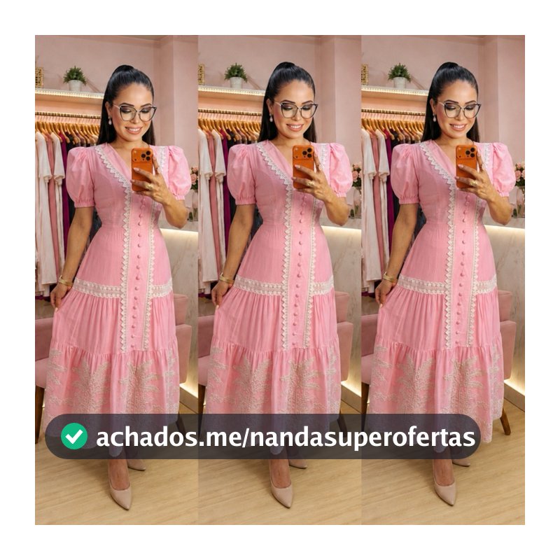 Vestido Mídi Bordada Com Cinto Moda Feminina evangélica modesta cristã moda festa elegante congresso