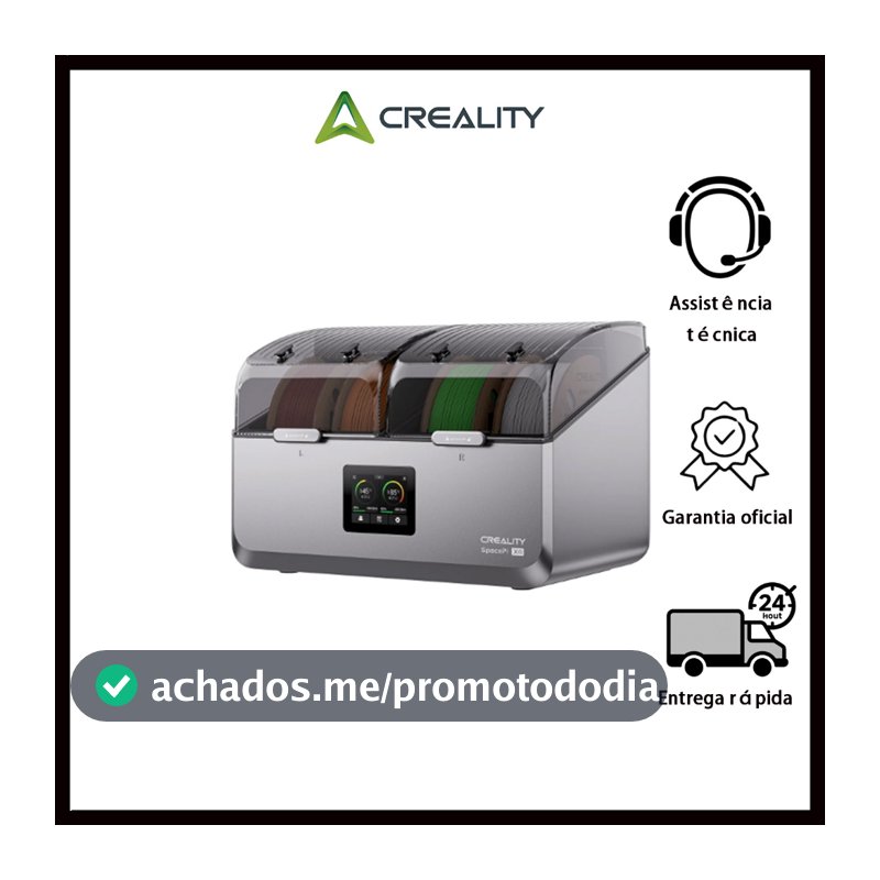 Creality X4 Caixa De Secagem De Filamentos Impressora 3d De 4 Bobinas Cro 220V