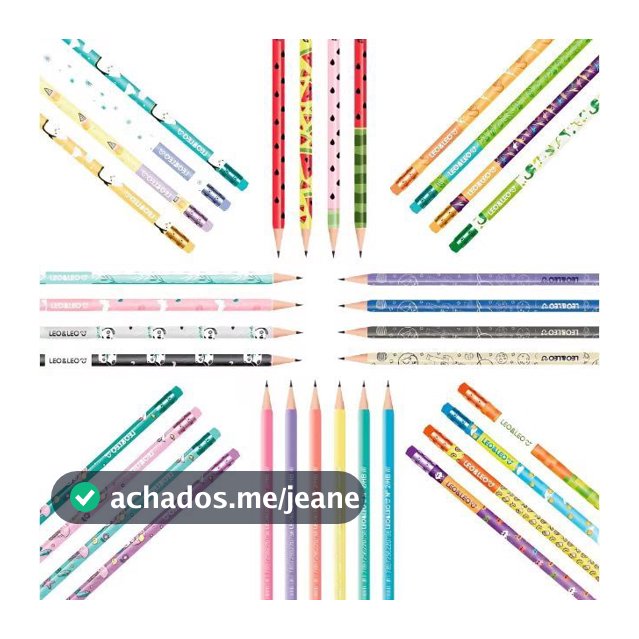 Kit com 10 a 30 Lápis Borracha Preto Material Escolar Varias Modelo Escola Lápis Escrever