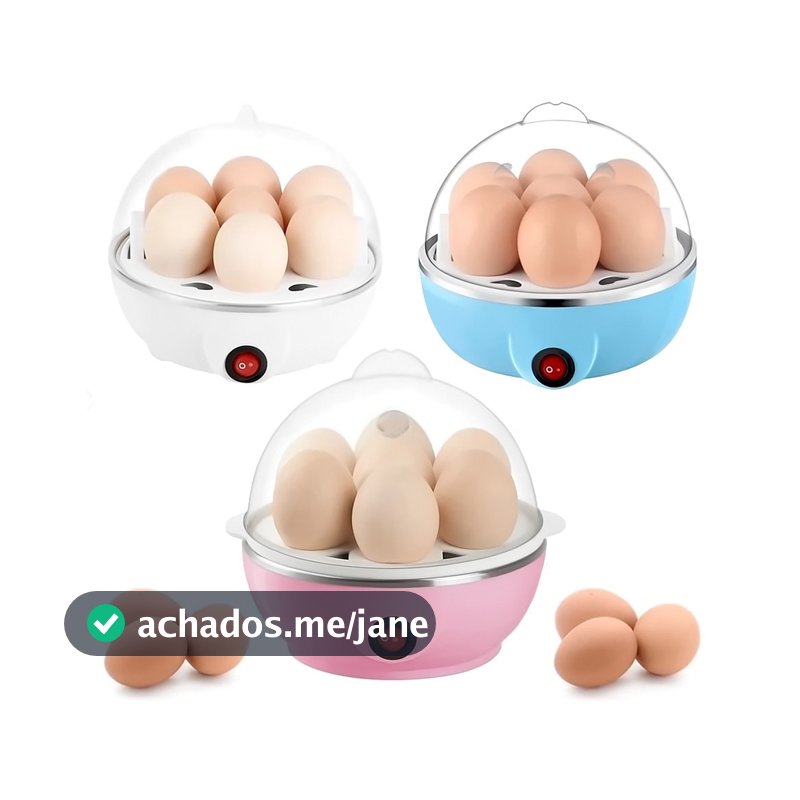 Cozedor de Ovos Elétrico 110V – Portátil a Vapor para Cozinha Envio Imediato