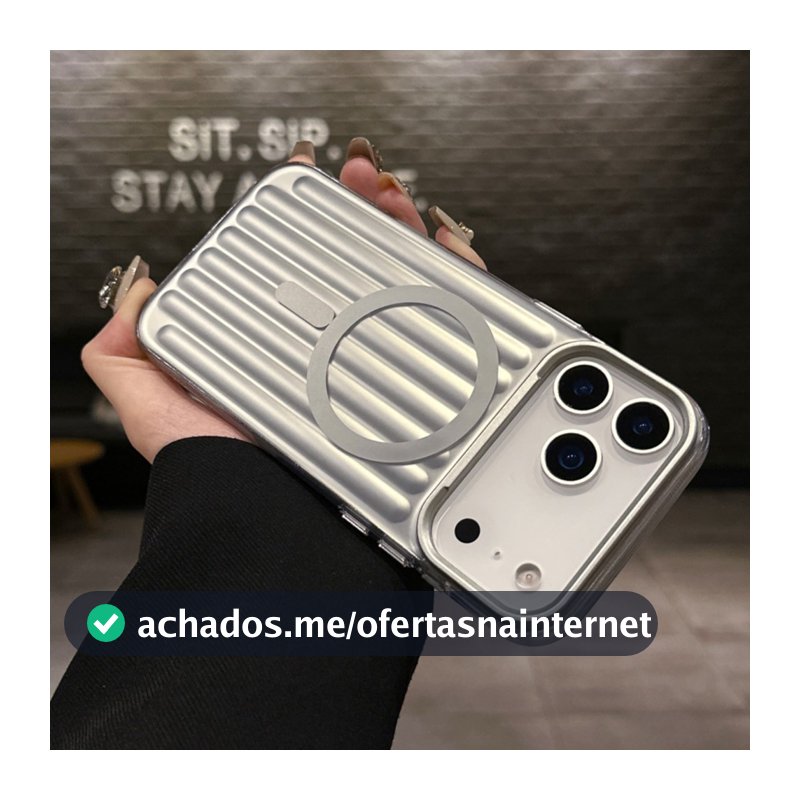Luxo Padrão Ondulado Magnético Caso De Carga Sem Fio Para iPhone 17 Ar 16 15 14 Pro Max 13 Fosco Macio Capa Traseira