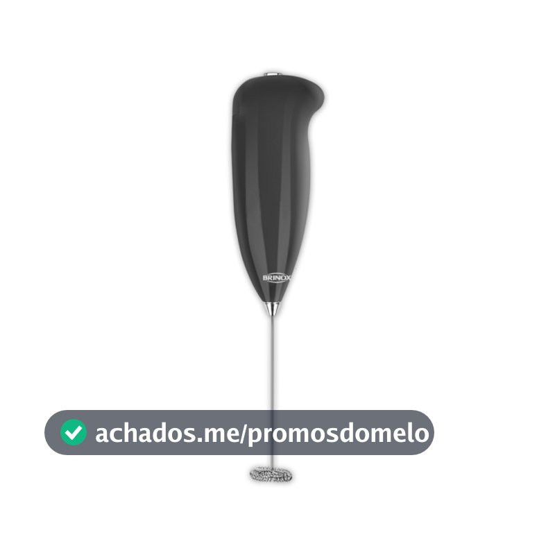 Mixer Brinox Descomplica 22x4,5x4,2 cm Preto - Fácil de usar