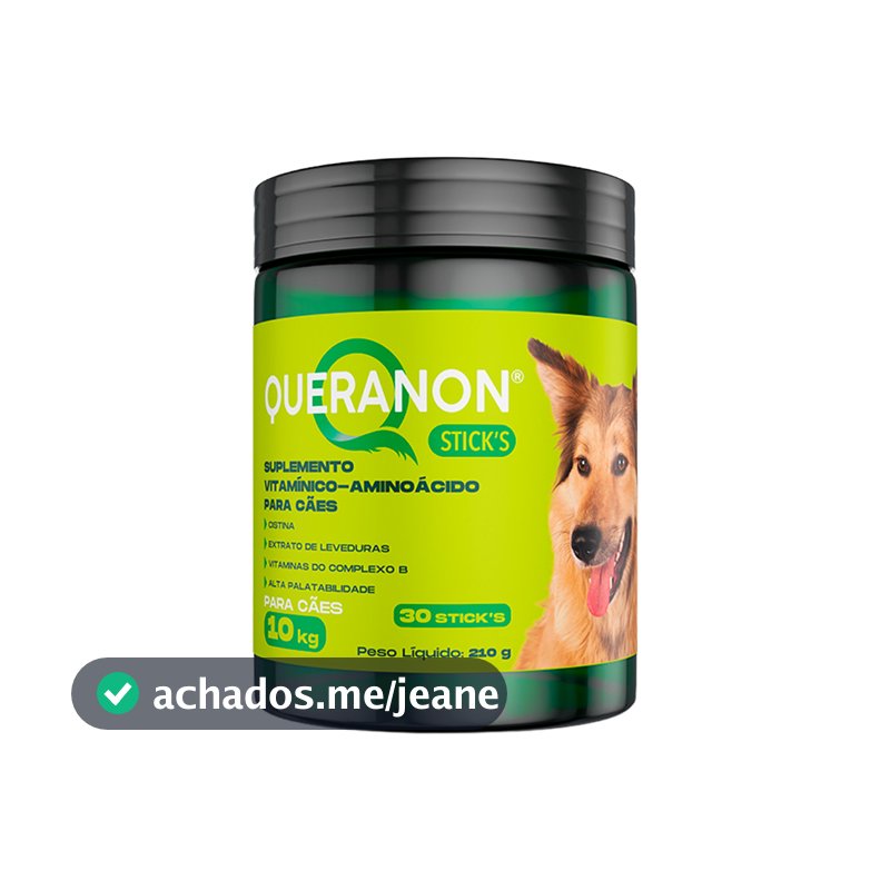 Queranon Avert suplemento para cães 30 sticks