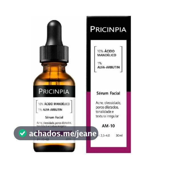 AM-10 Sérum com 10% de Ácido Mandélico e 1% de Alfa-arbutin para melhora visível em manchas 21
