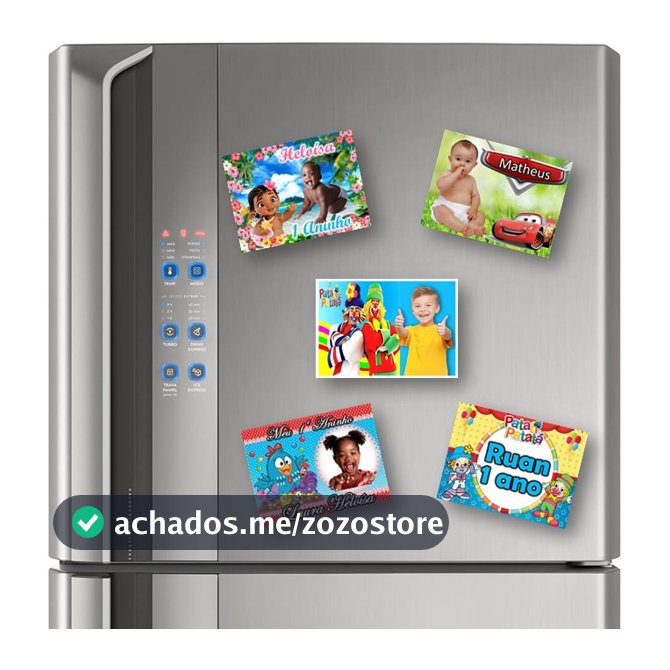 Ima de Geladeira Personalizado 7X5cm Imã de Geladeira Lembrancinha