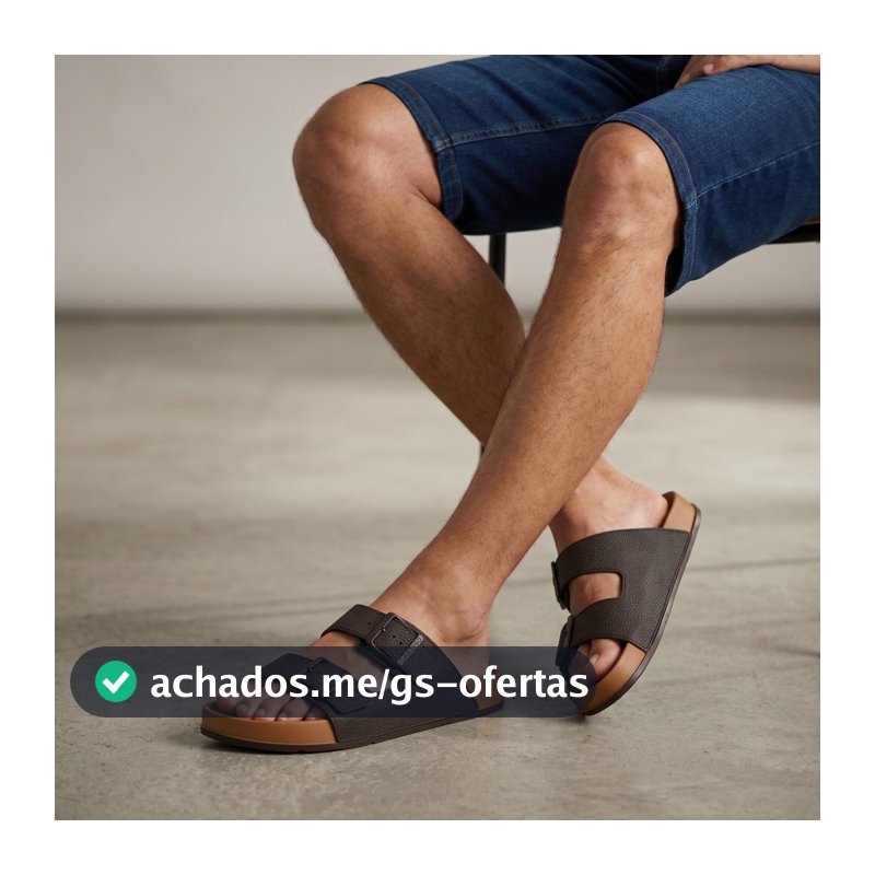 Sandalia Cartago Masculino Milao Birken Fivelas Original