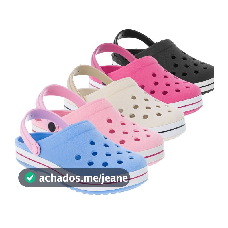 Babuche Liso Infantil Menina Casual Vários Modelos Feminino Promoção Original Envio Rapido