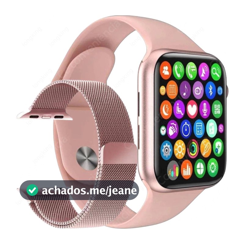 Lançamento De Smartwatch Relógio Inteligente Com Tela Infinita E Duas Alças , Estilo Tecnologia Para Homens Mulheres