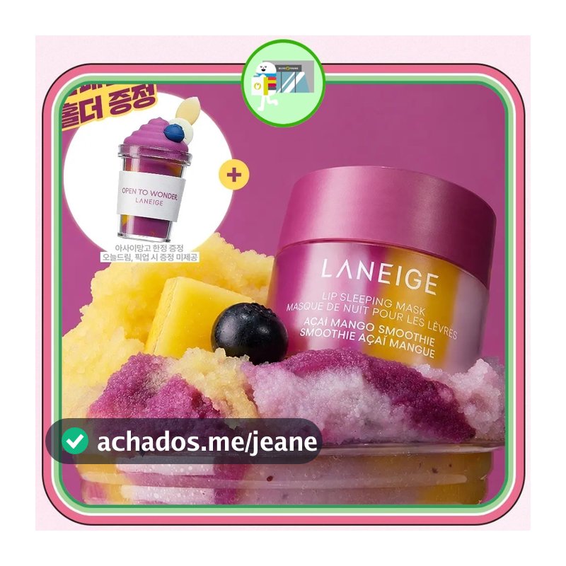 Laneige Máscara Labial Para Dormir EX 20g Shortcake (+ Lip Mini 3g  3)