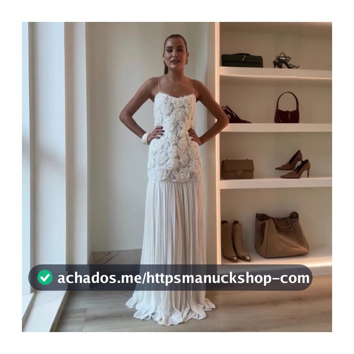 Tridimensional Rosa Decoração Babados Emenda Estilingue Festa Banquete Vestido