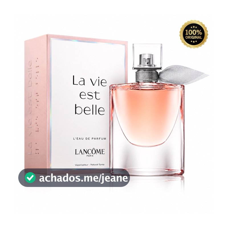 La Vie Est Belle Lancôme Perfume Feminino Original 30ml Selo ADIPEC