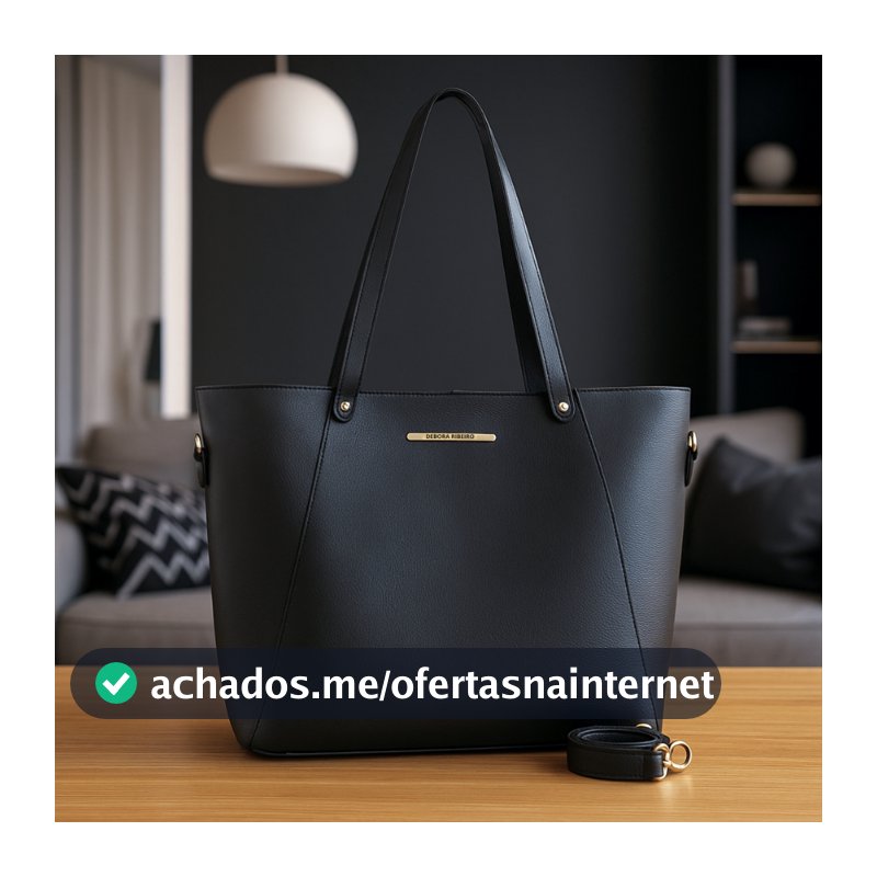 Bolsa Feminina Sacola Shopper Transversal De Ombro Bolsa Grande Faculdade Dia a Dia