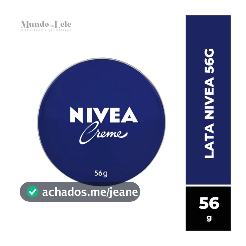 Creme Hidratante Lata Original 56g Nivea - 1 Unidade