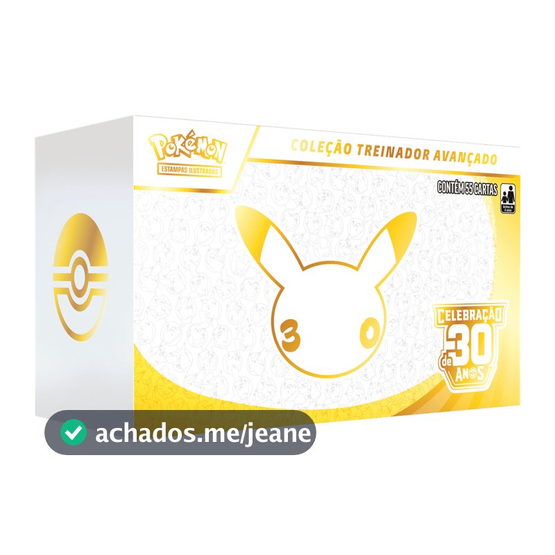POKEMON 30 ANOS BOX TREINADOR AVANCADO / 37080