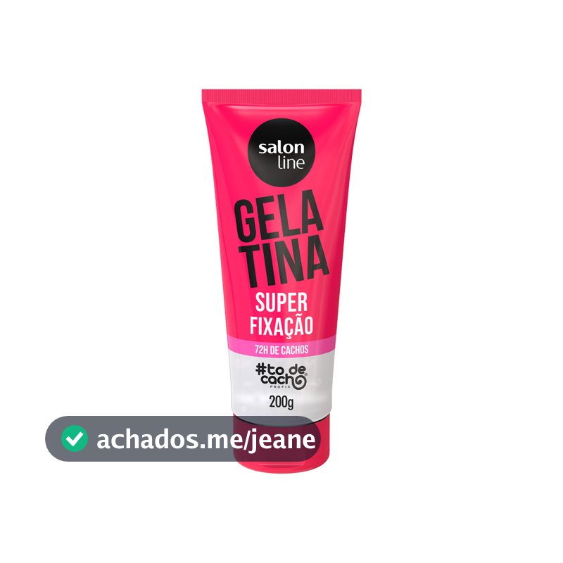 Gelatina #todecacho Super Fixação 200g