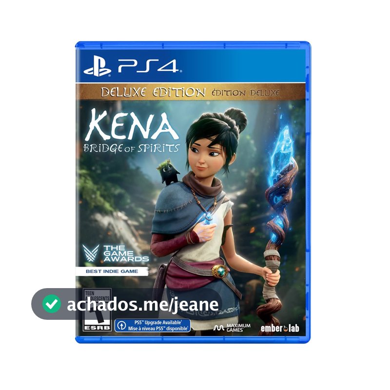 Kena Bridge of Spirits Deluxe Edition PS4 Midia Fisica