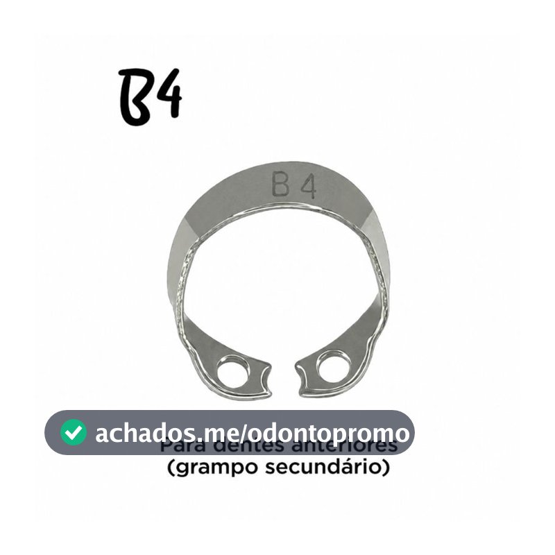 Grampo para Isolamento NºB4 - Golgran Emabalegm com 1 unidade.