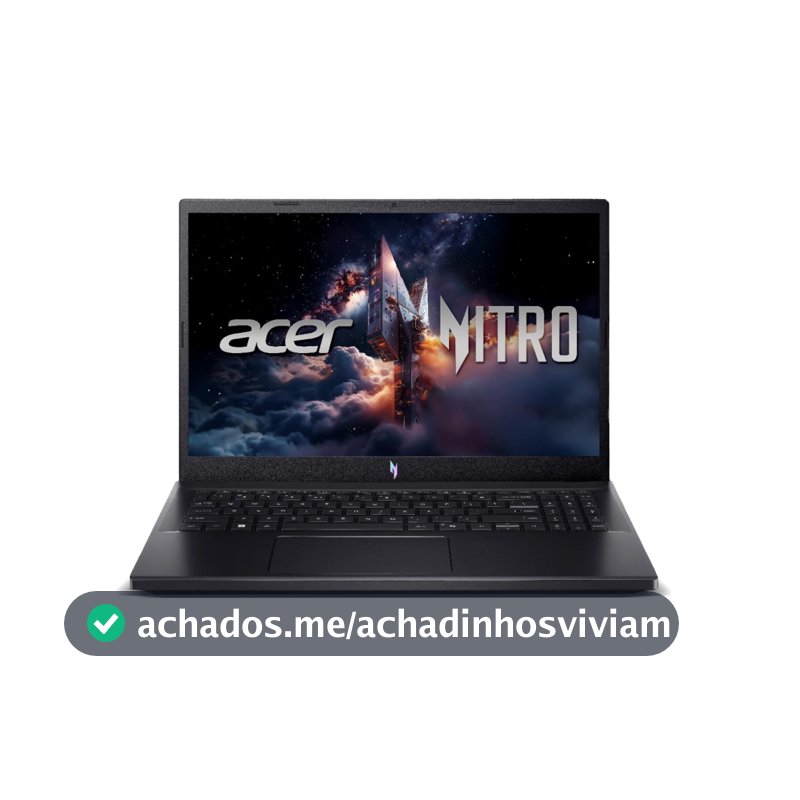 Notebook Gamer Acer Nitro V15 ANV15-52-737P Intel® Core™ i7-13620H 13ªG 16GB RAM 512GB SSD RTX4050 FHD 15.6”