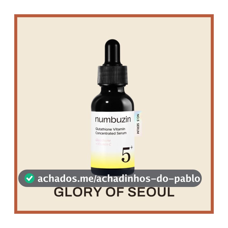 NUMBUZIN No.5 Vitamin Concentrated Serum 30ml