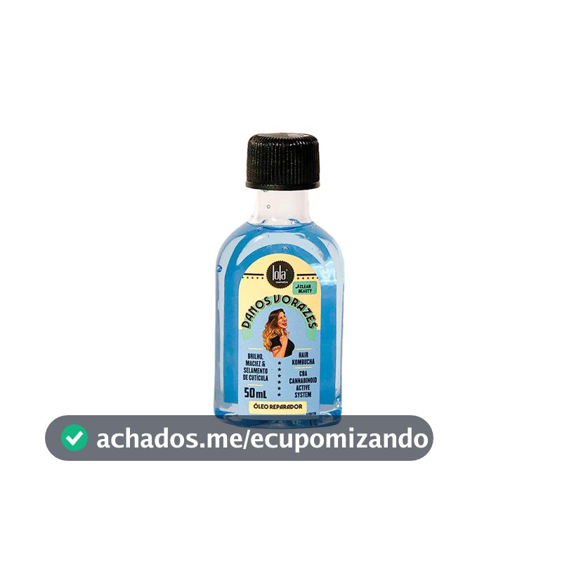Lola Cosmetics Danos Vorazes Óleo Reparador Capilar 50ml