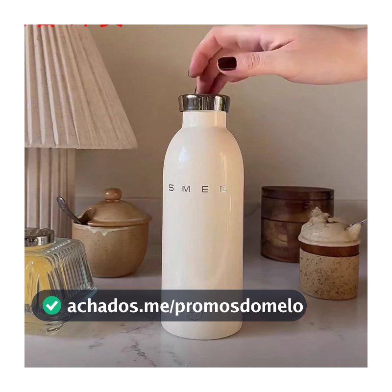 2026 Novo Estilo SMEG SMEG 304 Copo Térmico de Aço Inoxidável 500ML Cinco Cores20261222