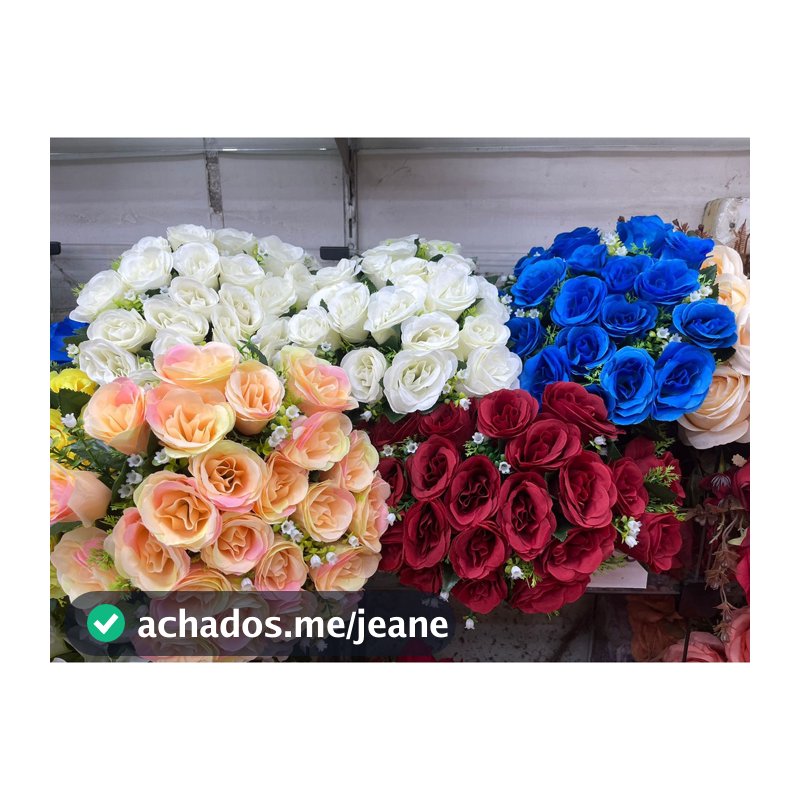 Buquê de rosas com folhagem C/24