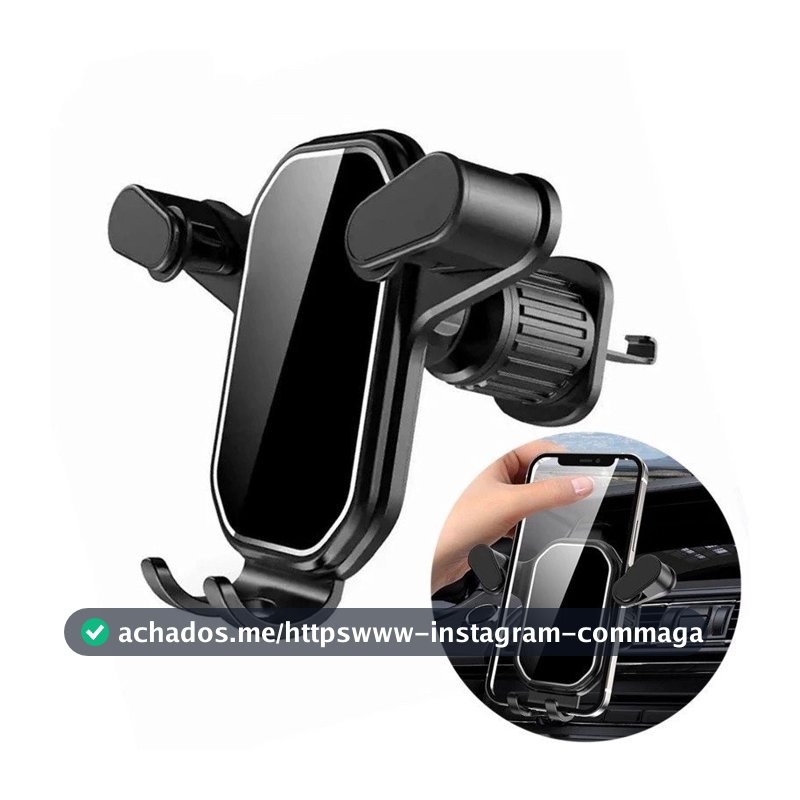 Suporte Veicular Carro Para Celular 360 ° Giratório Universal Multifuncional Ventilacao Ar JE-12