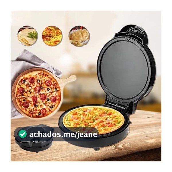 Mini Maquina de Pizza Elétrica/Maquina Grill Elétrico , Fazer Pizza Churrasco Legumes Ovo