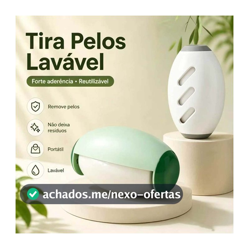 Rolo Adesivo Reutilizável para Remoção de Pelos e Poeira de Roupas, Animais de Estimação
