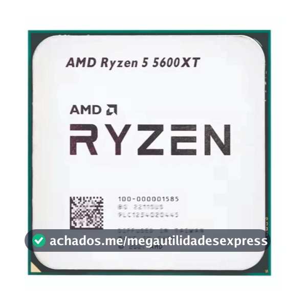 Ryzen 5 5600XT AMD AM4 4.7 GHz 6 Cores 12 Threads (novo S/Box)