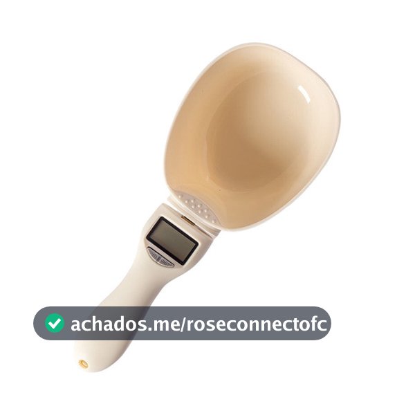 Colher Balança Digital de Cozinha Concha Medidora Alta Precisão Peso Alimentos Café Farinha Ração