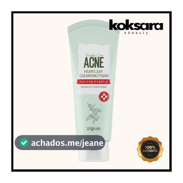 Fruit Nara Houttuynia Cordata (Eoseongcho) Trouble Care Cleansing Foam 130g