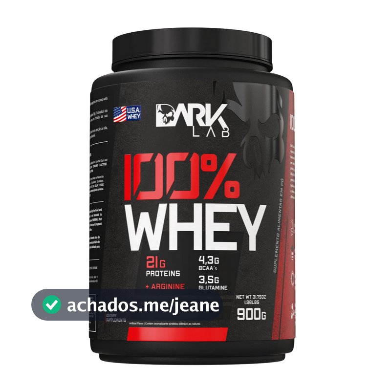 Whey Protein 100% Dark Lab Pote 900g
