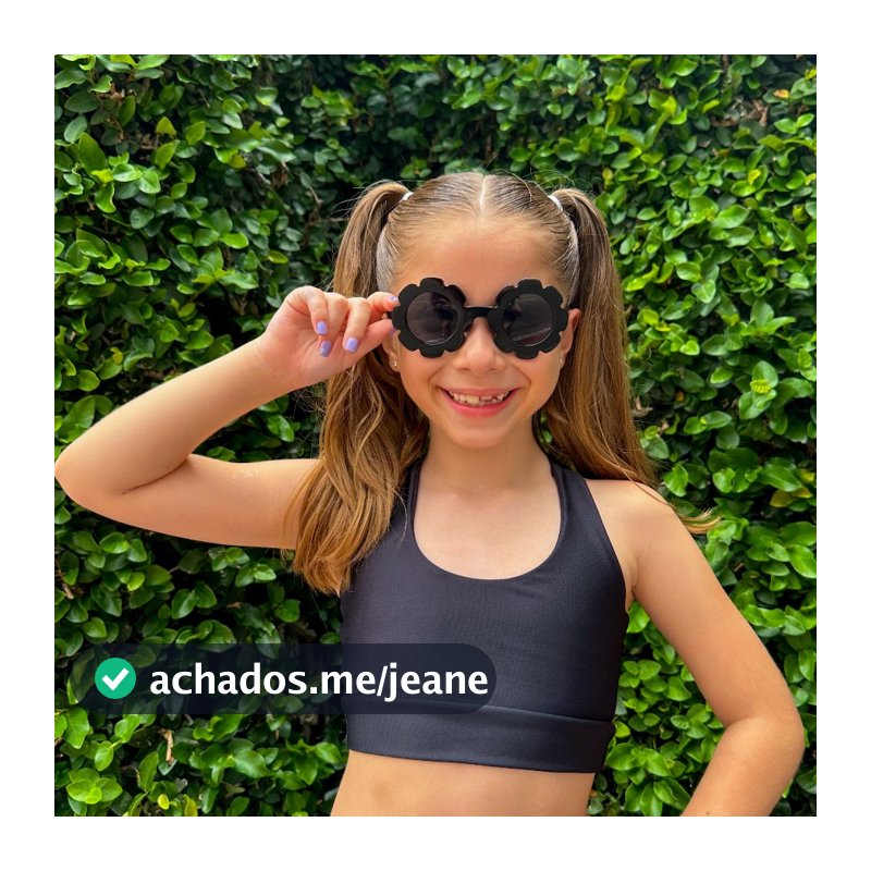Top Fitness Infantil Meninas Roupa de Academia Kids Cores Alegres