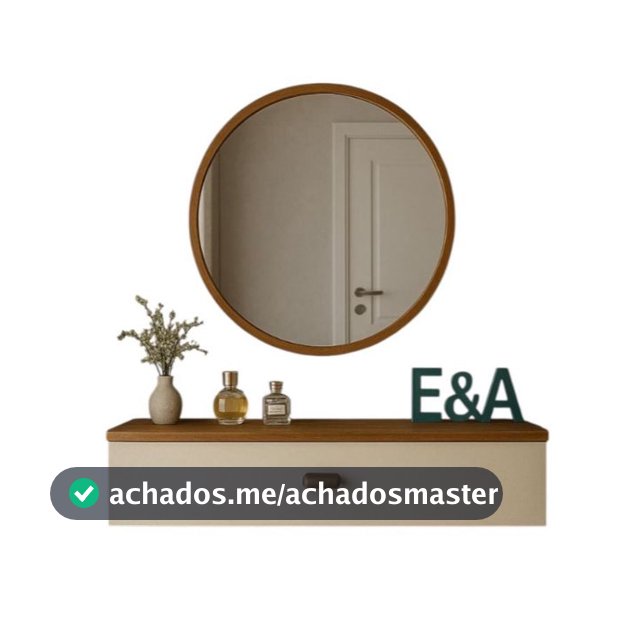 QUEIMA DE ESTOQUE! Penteadeira Com Gaveta 60CM Console Camarim E&A - Cores