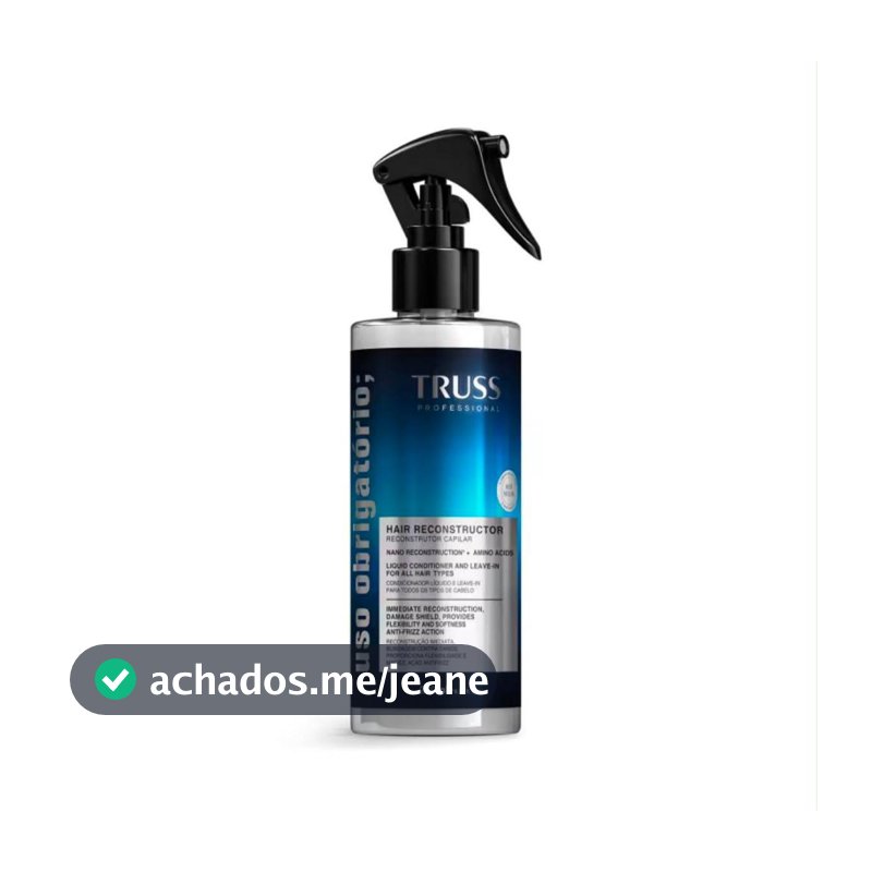 Truss Uso Obrigatório Tratamento Reconstrutor 260ml