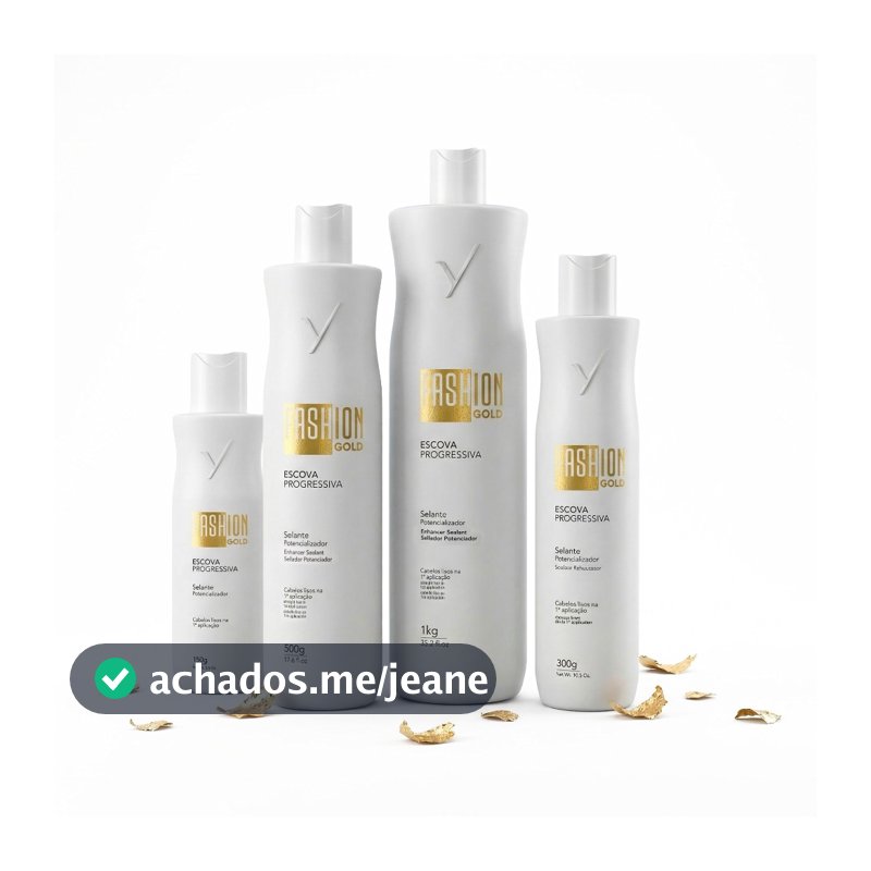 Escova Progressiva - Fashion Gold
