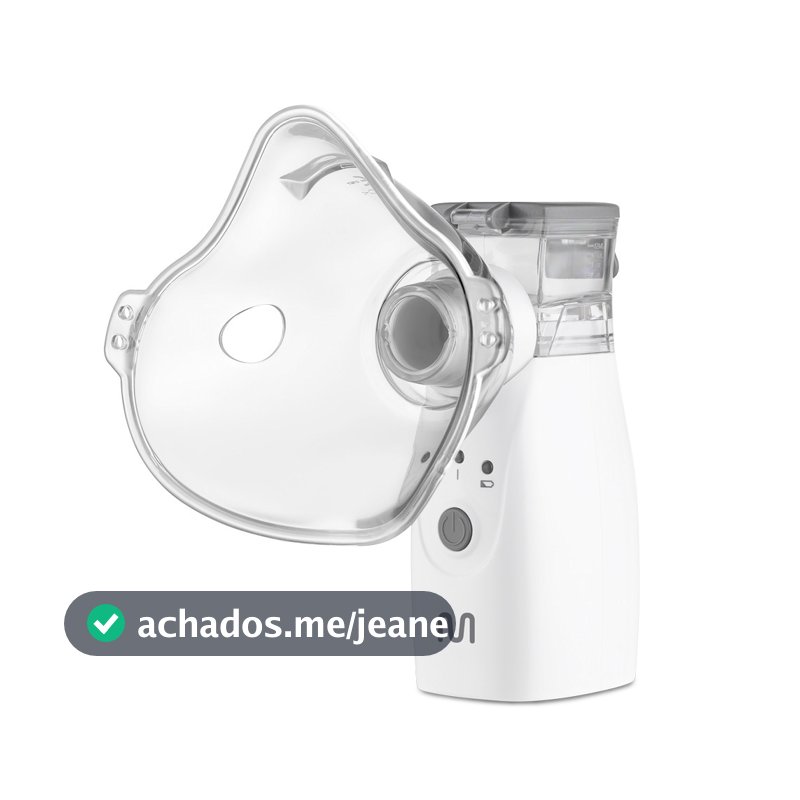 Inalador Nebulizador Portátil Mesh Pilhas e USB Silencioso Multi Saúde - HC150