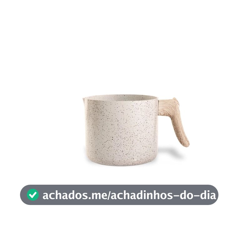 Leiteira Fervedor para Fogão de Indução Brinox Ceramic Life Sirius Vanilla 14 cm - 1,7 L