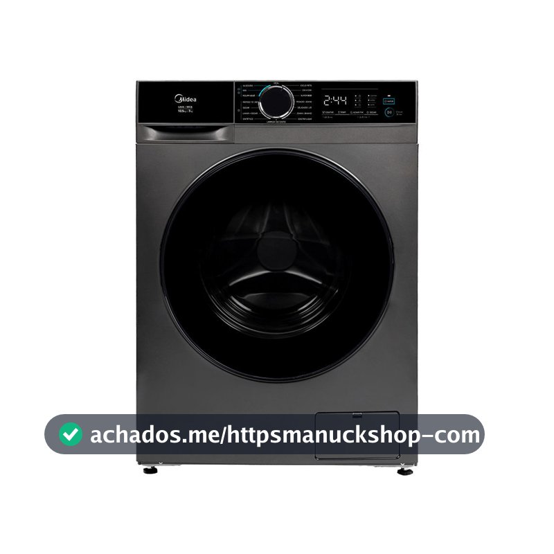 Lava e Seca 10,5kg Titanium Inverter Ciclo Pet Midea