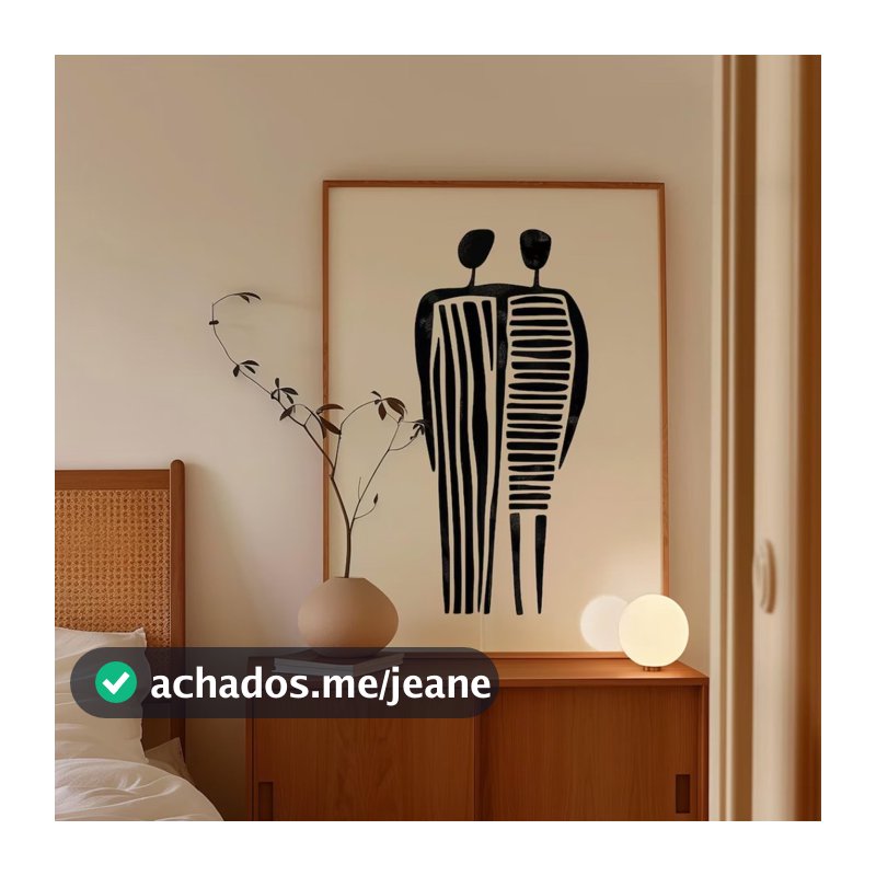 Quadro Decorativo vários tamanhos composição calma neutralidade arte Decore Sala,Quarto,Copa,consultório,escritório,hall