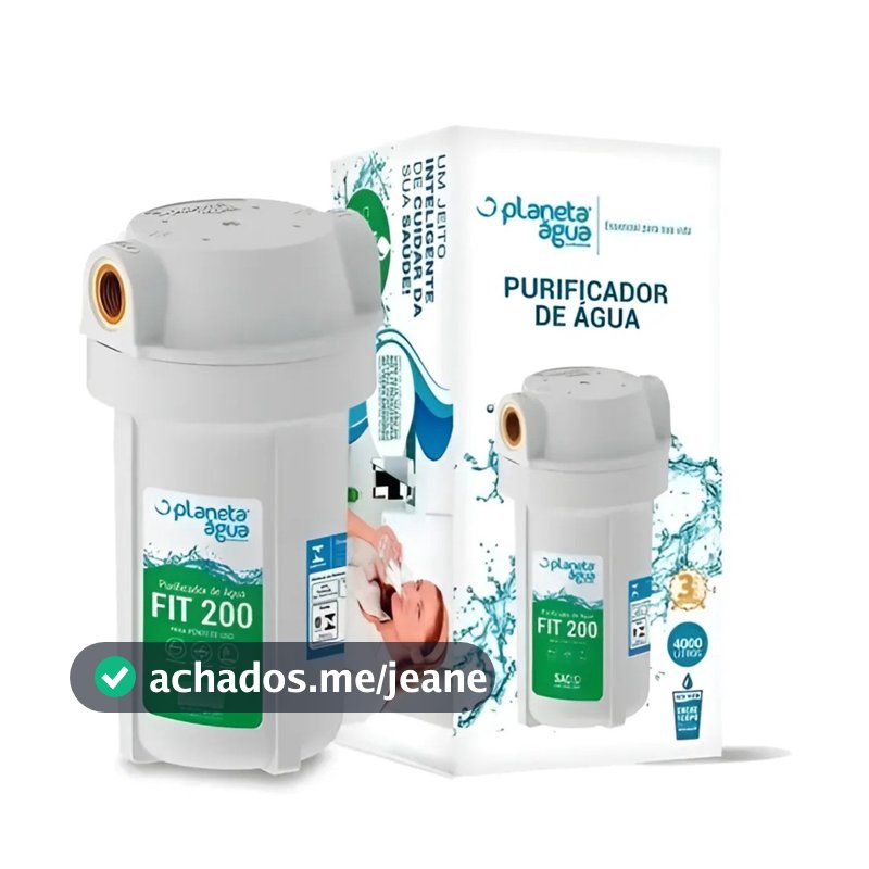 Filtro Pia Cozinha Chuveiro Purificador FIT 200