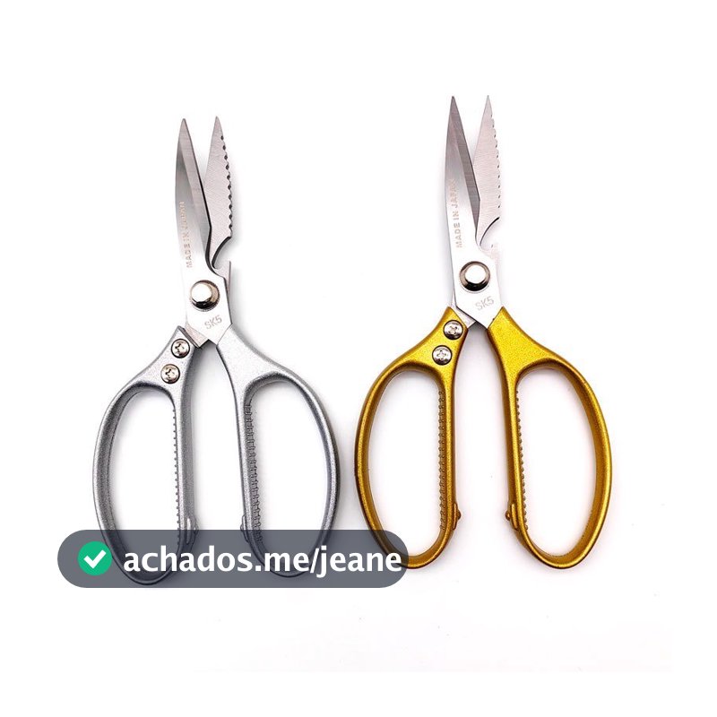 Tesoura De Cozinha Multiuso para peixe  pesca cozinha